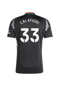 Arsenal Riccardo Calafiori #33 Voetbaltruitje Uit tenue 2024-25 Korte Mouw